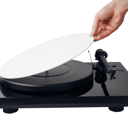 Turntable Mat Acrylic White 1