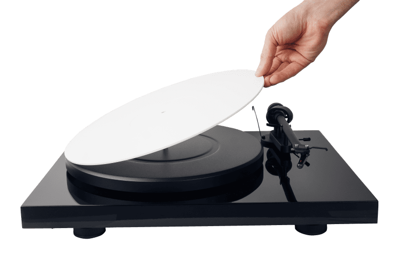 Turntable Mat Acrylic White 1